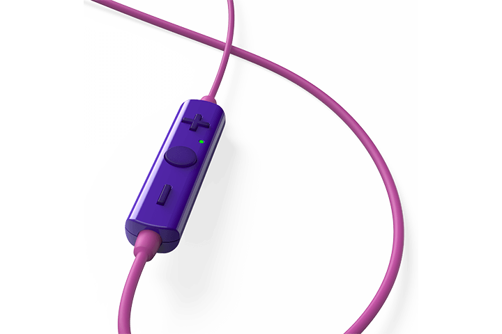 TCL Sunrise Purple Wireless In-ear Bluetooth Headphones with Mic - SOCL100BTPP - Image 3