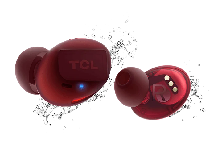 TCL Sunset Orange True Wireless In-ear Bluetooth Headphones - SOCL500TWS - Image 6