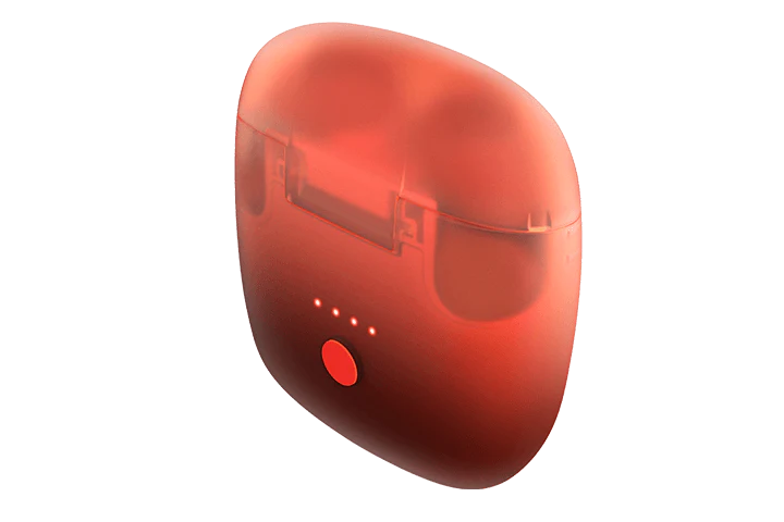 TCL Sunset Orange True Wireless In-ear Bluetooth Headphones - SOCL500TWS - Image 8