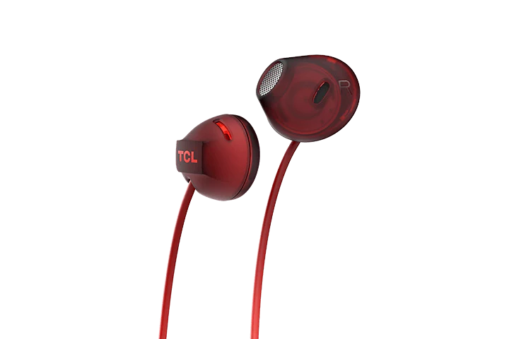 TCL Sunset Orange Wireless In-ear Bluetooth Headphones with Mic - SOCL200BTOR - Image 3