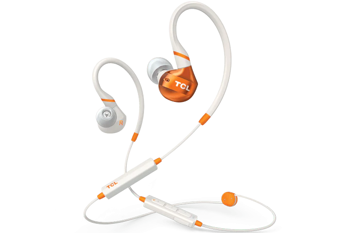 TCL White Wireless In-ear Bluetooth Headphones with Mic - ACTV200BTWT