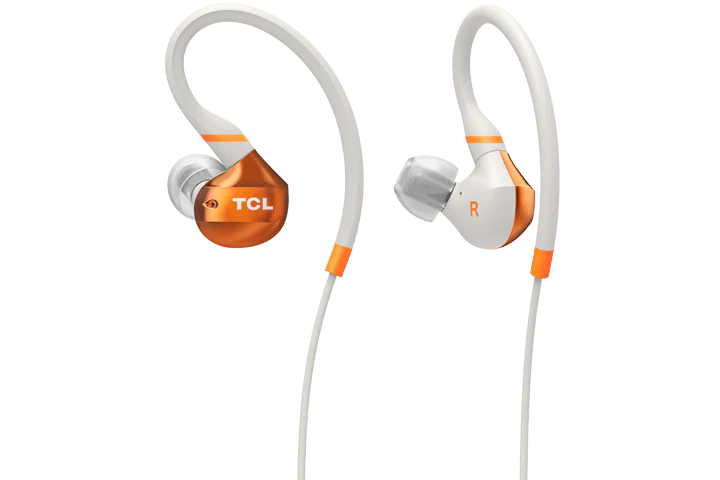 TCL White Wireless In-ear Bluetooth Headphones with Mic - ACTV200BTWT - Image 2